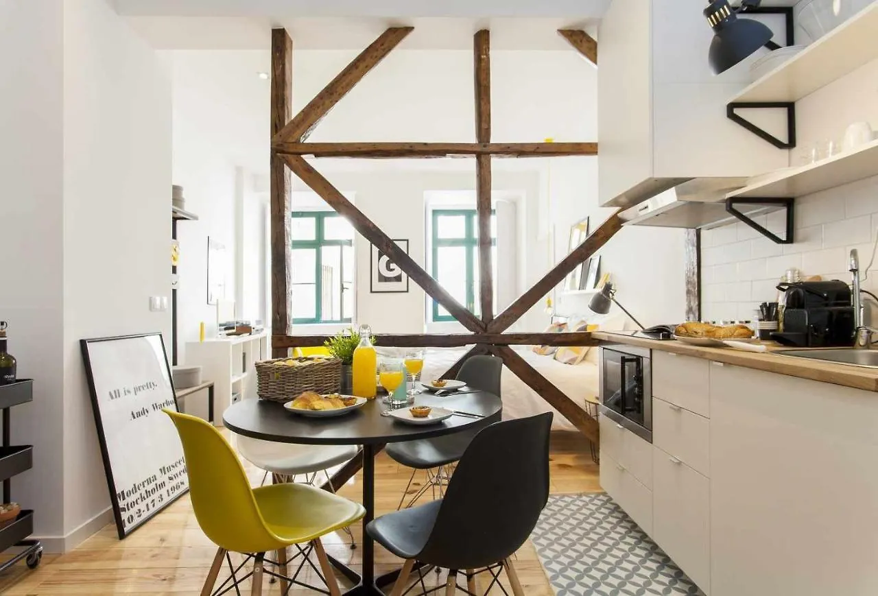 Appartement Yellow Design Studio Chiado City Center Lissabon
