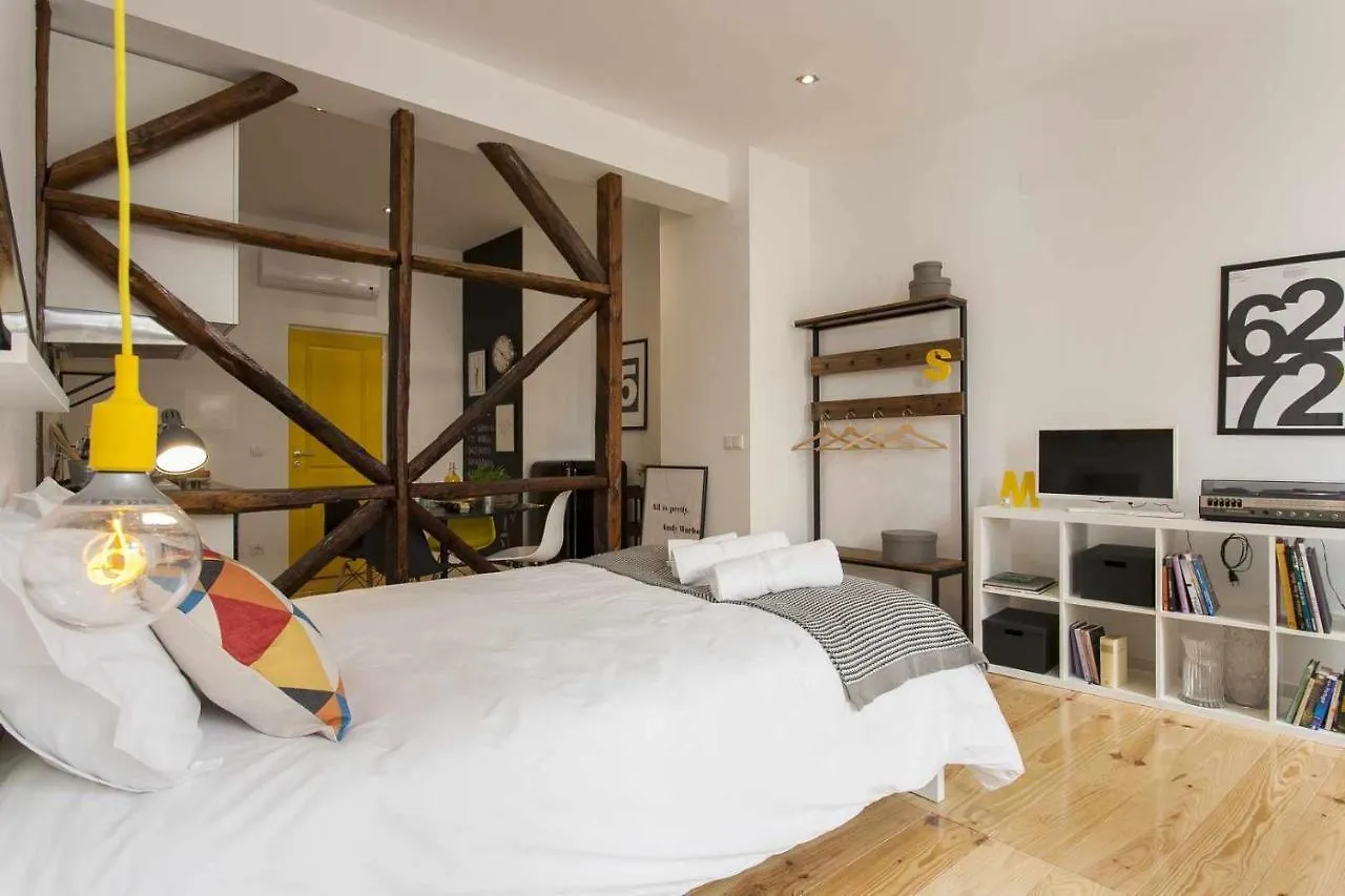Appartement Yellow Design Studio Chiado City Center Lissabon